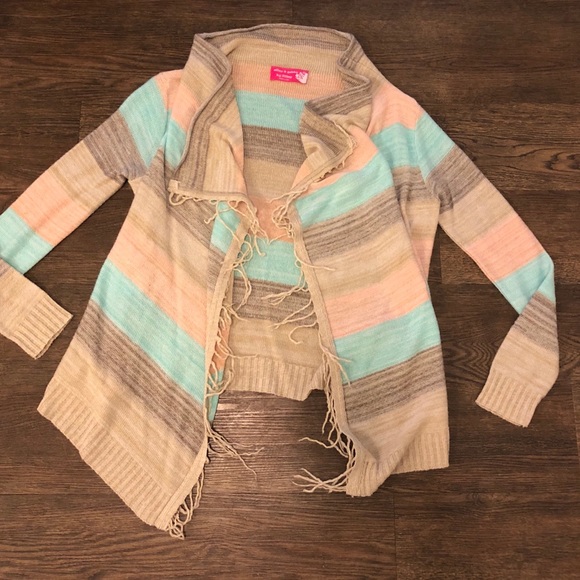 Sweaters - Fun Color Cardigan Sweaters - Fun Color Cardigan
